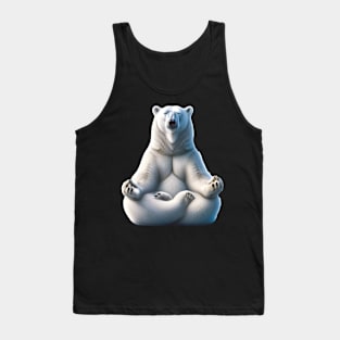 Keep calm and do yoga with Steve Tank Top